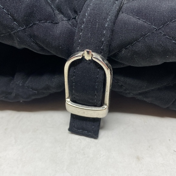 Vera Bradley Black Quilted Work Tote Bag - Picture 9 of 11